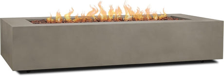Real Flame Aegean 70″ Rectangle Propane Fire Table - Ezonesglobal - Buy at Wine Coolers Online