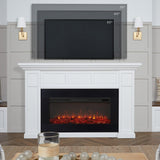 Real Flame Alcott 75″ Landscape Electric Fireplace - Ezonesglobal - Buy at Wine Coolers Online