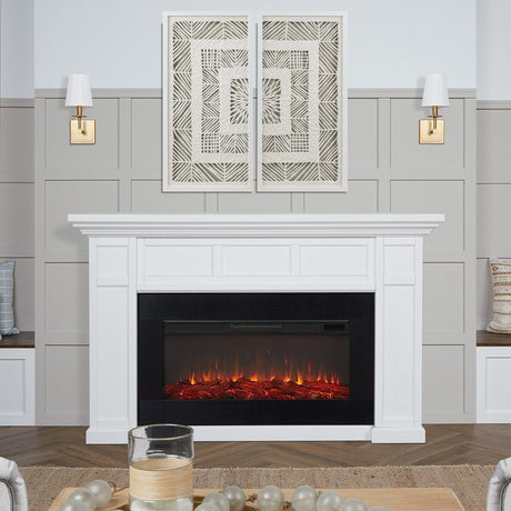 Real Flame Alcott 75″ Landscape Electric Fireplace - Ezonesglobal - Buy at Wine Coolers Online