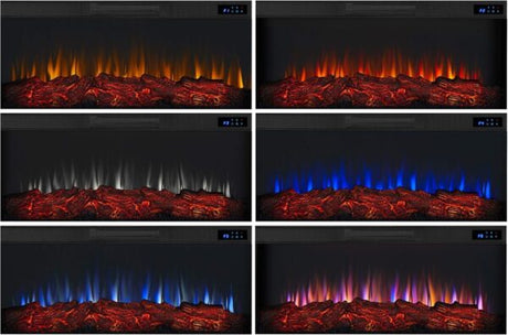 Real Flame Bernice Landscape Electric Fireplace - Ezonesglobal - Buy at Wine Coolers Online