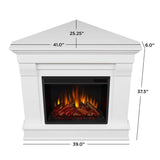 Real Flame Chateau Corner Electric Fireplace - Ezonesglobal - Buy at Wine Coolers Online