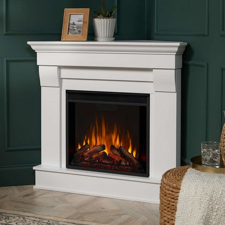 Real Flame Chateau Corner Electric Fireplace - Ezonesglobal - Buy at Wine Coolers Online