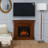 Real Flame Chateau Corner Electric Fireplace - Ezonesglobal - Buy at Wine Coolers Online
