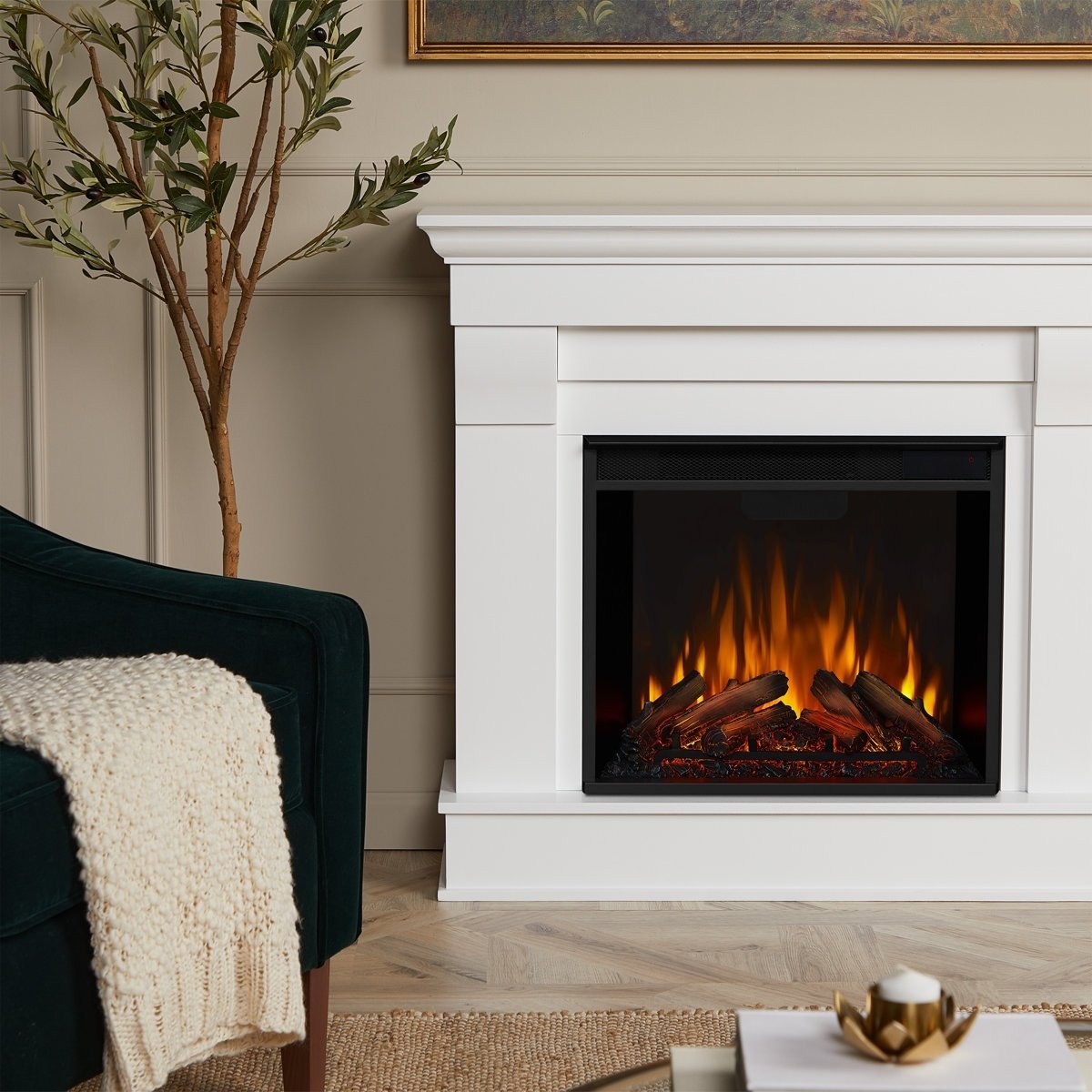 Real Flame Chateau Electric Fireplace - Ezonesglobal - Buy at Wine Coolers Online