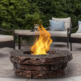Red Barrel Studio Kimily Propane Outdoor Fire Pit - Ezonesglobal - Buy at Wine Coolers Online