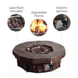 Red Barrel Studio Kimily Propane Outdoor Fire Pit - Ezonesglobal - Buy at Wine Coolers Online