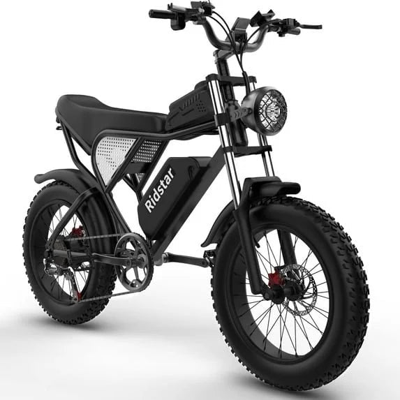 Ridstar Electric Bike for Adults 1500w 33mph,48v 20ah Electric Bicycle,20″ Fat Tire,7 - Speed Mountain Bike Ul2849 - Ezonesglobal - Buy at Wine Coolers Online