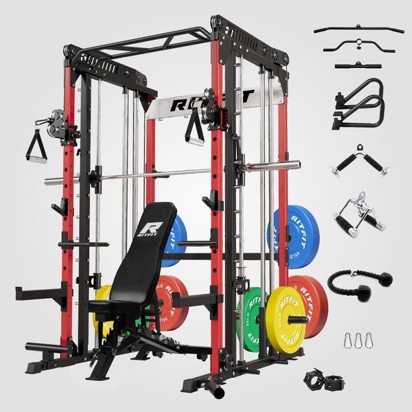 RitFit M1 Pro Smith Machine Home Gym Package - Ezonesglobal - Buy at Wine Coolers Online