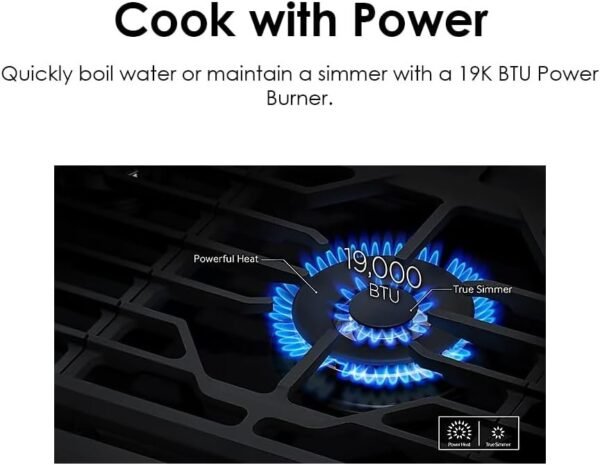 Samsung 36″ Gas Cooktop NA36N6555TS - Ezonesglobal - Buy at Wine Coolers Online