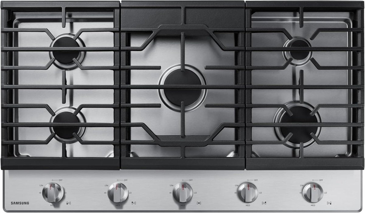 Samsung 36″ Gas Cooktop NA36R5310FS - Ezonesglobal - Buy at Wine Coolers Online