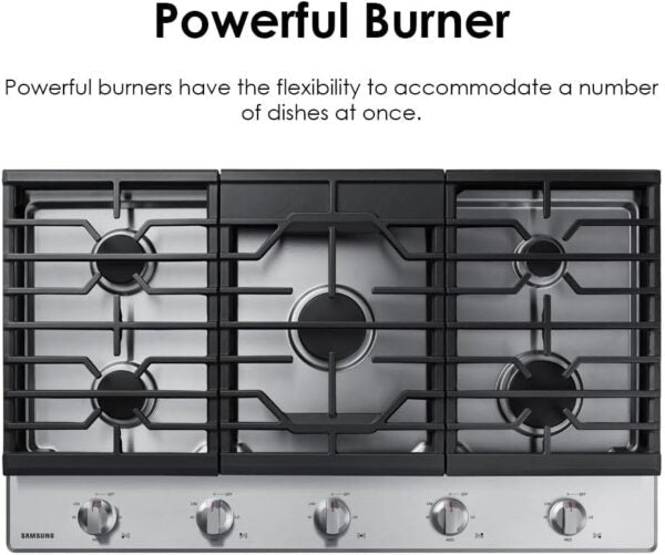 Samsung 36″ Gas Cooktop NA36R5310FS - Ezonesglobal - Buy at Wine Coolers Online