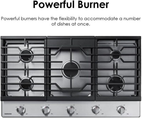 Samsung 36″ Gas Cooktop NA36R5310FS - Ezonesglobal - Buy at Wine Coolers Online