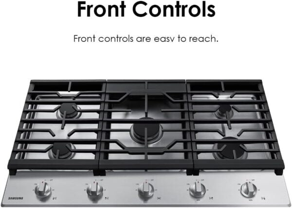 Samsung 36″ Gas Cooktop NA36R5310FS - Ezonesglobal - Buy at Wine Coolers Online
