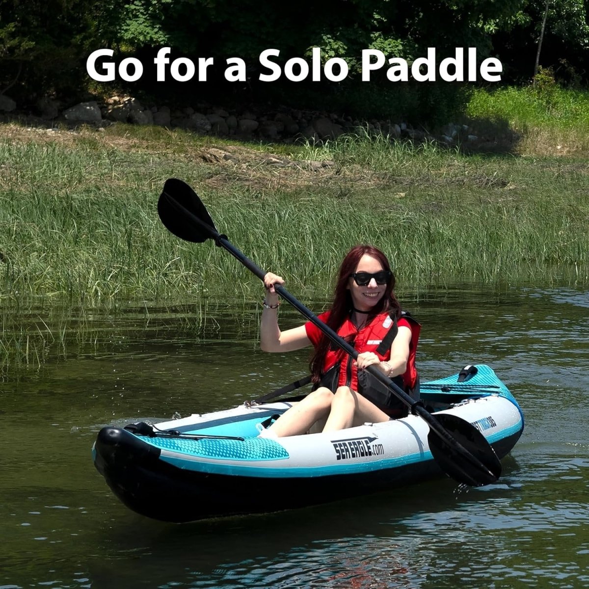 Sea Eagle 385ft FastTrack™ V - bottom Inflatable Kayak - Ezonesglobal - Buy at Wine Coolers Online
