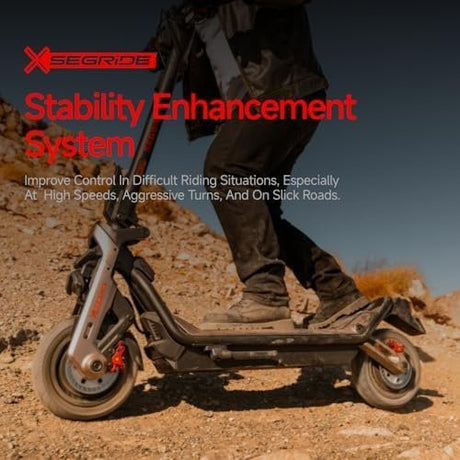 Segway SuperScooter GT3, 31 MPH w/ 45 - Mile Long Range, 2400W Peak Motor, Dual Hydraulic Suspension, Self - Sealing Tires, Flash Charging Electric Scooter for Adults, UL 2272/2271 Certified, Gen3 - Ezonesglobal - Buy at Wine Coolers Online