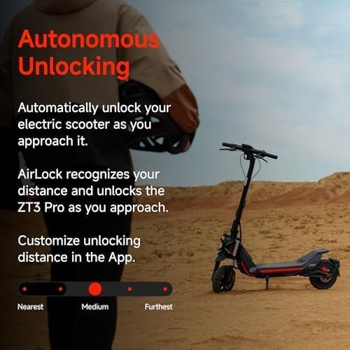Segway ZT3 Pro Electric Scooter, Up to 24.9 MPH, 43.5 - Mile Range, Dual Suspension, Flash Charge, 1600W Peak Motor, Off - Road Scooter for Adults UL Certified (UL2272/2271) - Ezonesglobal - Buy at Wine Coolers Online