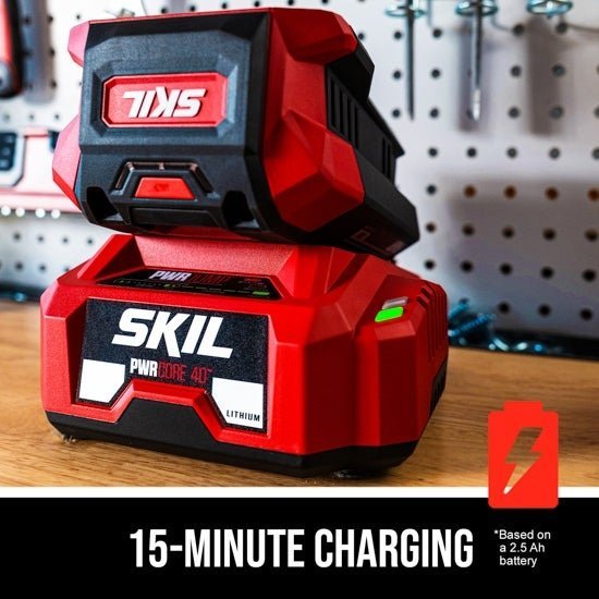 Skil PWR CORE 40 - volt, 20 - in Self - Propelled Battery Walk Mower with (1) 6 Ah Battery Included | SM4910C - 11 - Ezonesglobal - Buy at Wine Coolers Online
