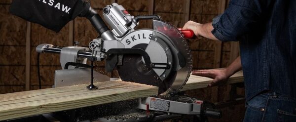 SKIL SPT88 - 01 12″ Worm Drive Dual Bevel Sliding Miter Saw - Ezonesglobal - Buy at Wine Coolers Online