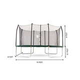 Skywalker 14′ Rectangle Trampoline with Enclosure - Ezonesglobal - Buy at Wine Coolers Online