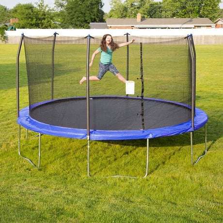 Skywalker 15′ Rectangle Trampoline with Enclosure - Ezonesglobal - Buy at Wine Coolers Online