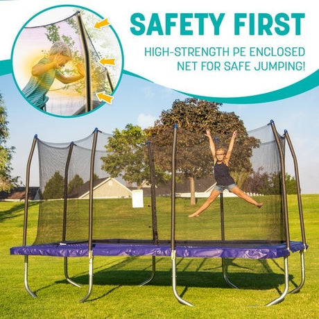 Skywalker 15′ x 9′ Rectangle Trampoline - Ezonesglobal - Buy at Wine Coolers Online
