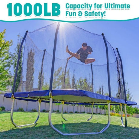 Skywalker 15′ x 9′ Rectangle Trampoline - Ezonesglobal - Buy at Wine Coolers Online