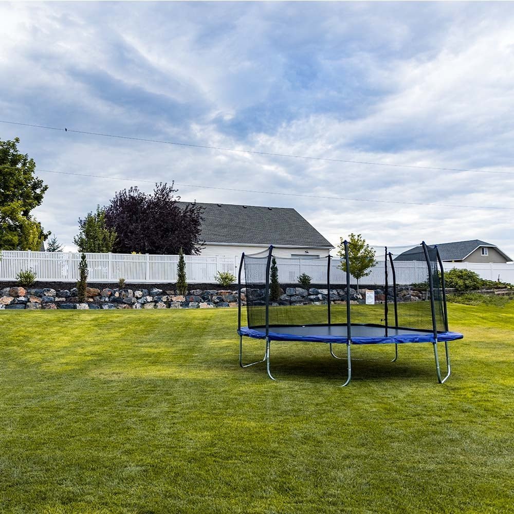 Skywalker Trampolines 14′ Square Trampoline with Enclosure - Ezonesglobal - Buy at Wine Coolers Online
