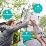 Skywalker Trampolines Rectangle Trampoline with Enclosure - Ezonesglobal - Buy at Wine Coolers Online