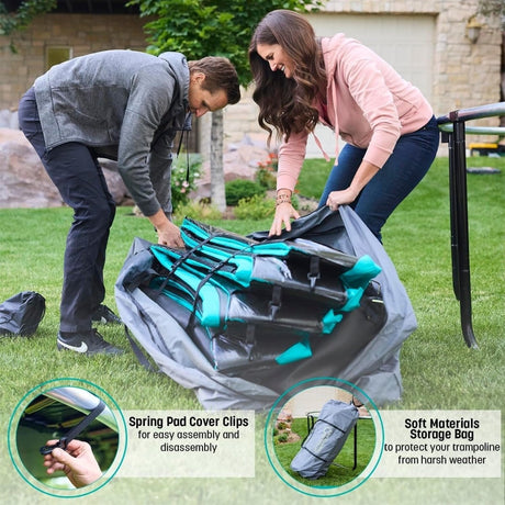 Skywalker Trampolines Rectangle Trampoline with Enclosure - Ezonesglobal - Buy at Wine Coolers Online