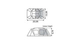 Snow Peak Land Lock Shelter Tent - Ezonesglobal - Buy at Wine Coolers Online