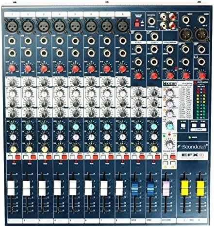 Soundcraft EFX8 High - Performance 8 - Channel Lexicon Effect Mixer - Ezonesglobal - Buy at Wine Coolers Online
