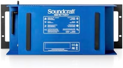Soundcraft Ui24R Rack - Mountable Laptop or Tablet - Controlled, 24 input Digital Audio Mixer with onboard Signal Processing. Blue and Gray - Ezonesglobal - Buy at Wine Coolers Online