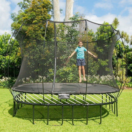Springfree Kids 11 ft. Outdoor Large Square Trampoline with Enclosure - Ezonesglobal - Buy at Wine Coolers Online