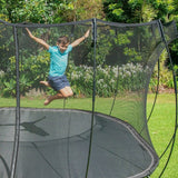 Springfree Kids 11 ft. Outdoor Large Square Trampoline with Enclosure - Ezonesglobal - Buy at Wine Coolers Online
