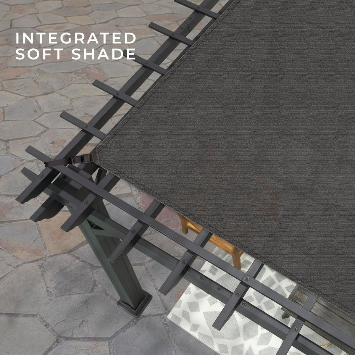 Stratford Traditional Steel Pergola - Ezonesglobal - Buy at Wine Coolers Online