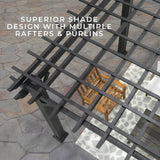 Stratford Traditional Steel Pergola - Ezonesglobal - Buy at Wine Coolers Online