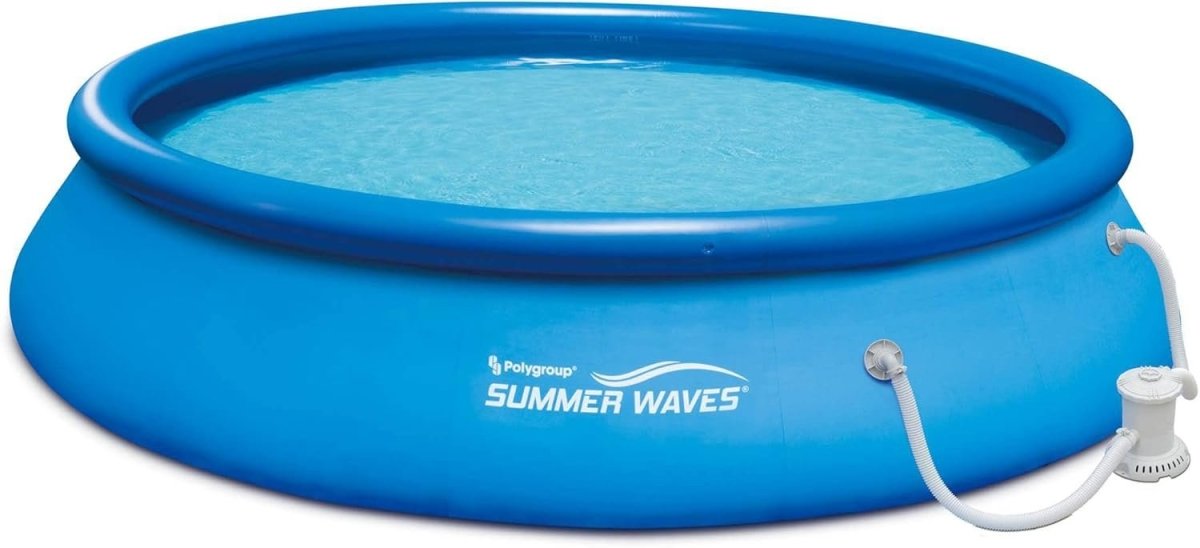 Summer Waves 15ft x 36in Quick Set Inflatable Outdoor Above Ground - Ezonesglobal - Buy at Wine Coolers Online