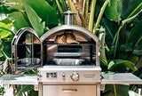Summerset ‘The Oven’ Outdoor Freestanding Large Capacity Gas Oven with Pizza Stone, Smoker Box and Mobile Cart, 304 Stainless Steel Construction, Natural Gas - Ezonesglobal - Buy at Wine Coolers Online