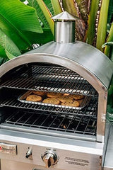Summerset ‘The Oven’ Outdoor Freestanding Large Capacity Gas Oven with Pizza Stone, Smoker Box and Mobile Cart, 304 Stainless Steel Construction, Natural Gas - Ezonesglobal - Buy at Wine Coolers Online
