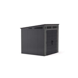 Suncast Modernist 7 ft. x 7 ft. Resin Vertical Pent Storage Shed with Floor Kit - Ezonesglobal - Buy at Wine Coolers Online