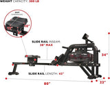 Sunny Health and Fitness Obsidian Surge Water Rowing Machine - Ezonesglobal - Buy at Wine Coolers Online