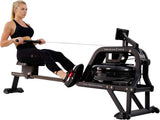 Sunny Health and Fitness Obsidian Surge Water Rowing Machine - Ezonesglobal - Buy at Wine Coolers Online