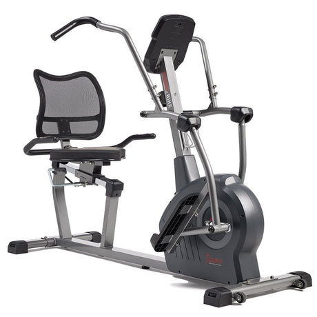 Sunny Health & Fitness Comfy Recumbent Cross Trainer Recumbent Elliptical Bike - Ezonesglobal - Buy at Wine Coolers Online