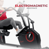 Sunny Health & Fitness Smart Recumbent Cross Trainer Elliptical Exercise Bike – SF - RB4886 SMART - Ezonesglobal - Buy at Wine Coolers Online