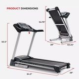 Sunny Health & Fitness Smart Treadmill SF - T7515 - Ezonesglobal - Buy at Wine Coolers Online