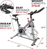Sunny Health & Fitness Synergy Pro Magnetic Indoor Cycling Bike - Ezonesglobal - Buy at Wine Coolers Online