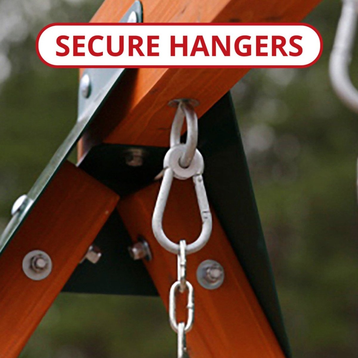 Swing - N - Slide Knightsbridge Deluxe Wooden Outdoor Swing Set - Ezonesglobal - Buy at Wine Coolers Online
