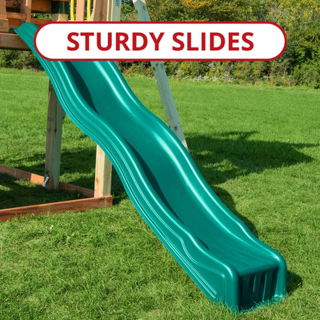 Swing - N - Slide Knightsbridge Deluxe Wooden Outdoor Swing Set - Ezonesglobal - Buy at Wine Coolers Online