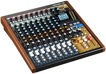 Tascam Model 12 All - in - One 12 - track Digital Multitrack Mixing and Recording Studio, Mixer, USB Audio Interface and DAW Controller - Ezonesglobal - Buy at Wine Coolers Online