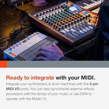 Tascam Model 12 All - in - One 12 - track Digital Multitrack Mixing and Recording Studio, Mixer, USB Audio Interface and DAW Controller - Ezonesglobal - Buy at Wine Coolers Online